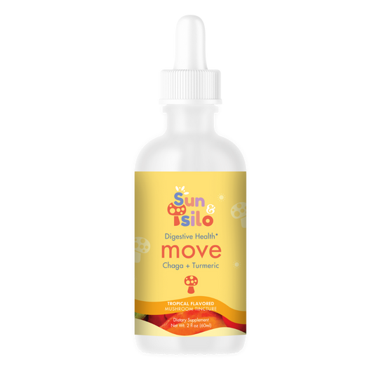 Move Chaga Mushroom Tincture : Gut And Digestion Support