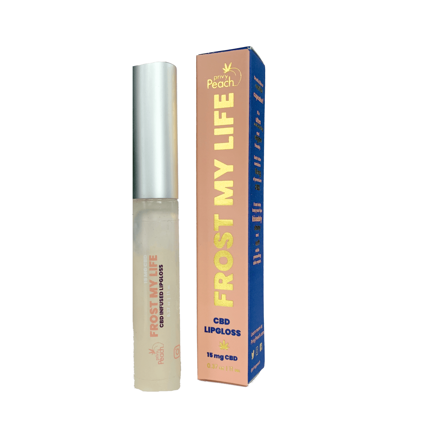 Frost My Life Vanilla CBD Lip Gloss