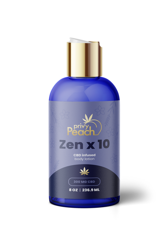 Zen Times Ten CBD Body Lotion