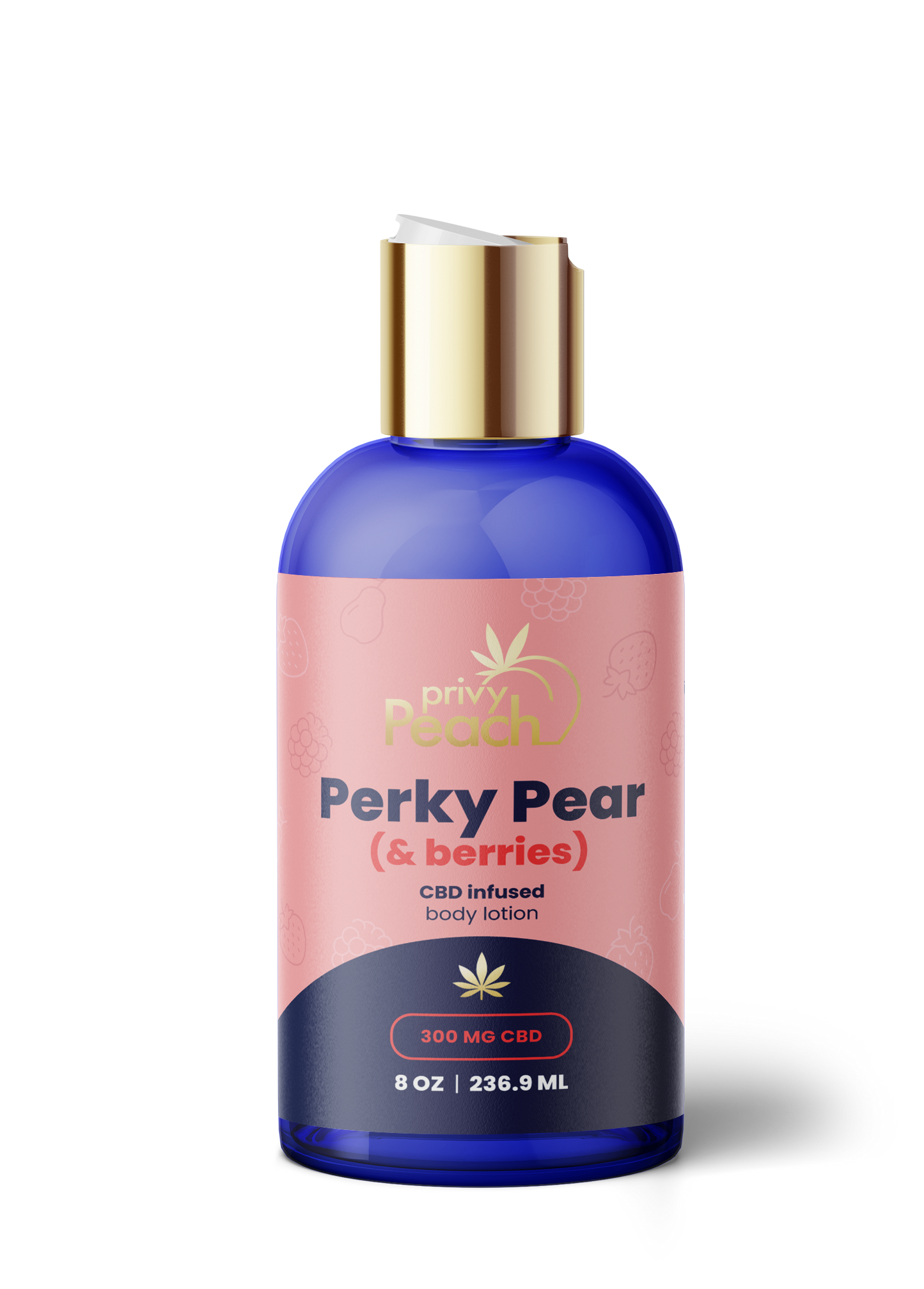 CBD Infused Perky Pear and Berries Body Lotion