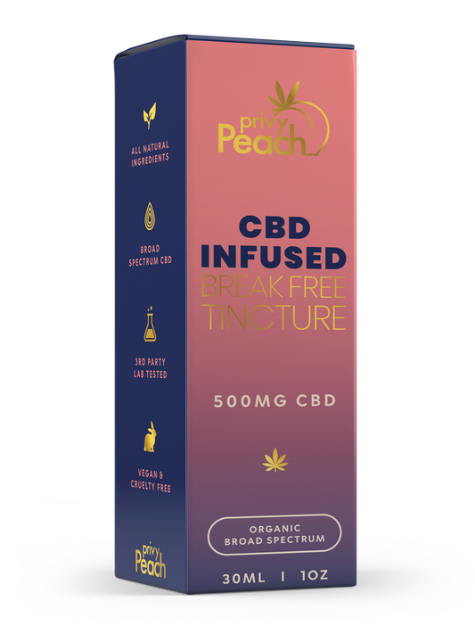 Bulk case of 6 CBD Break Free Tincture