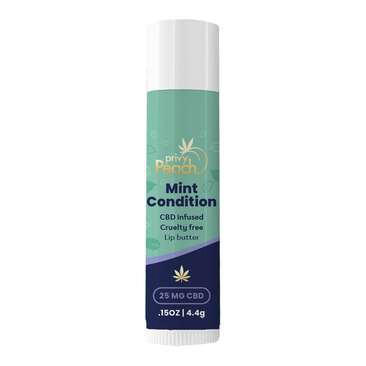 Bulk Case of 10 Mint Condition CBD lip butter